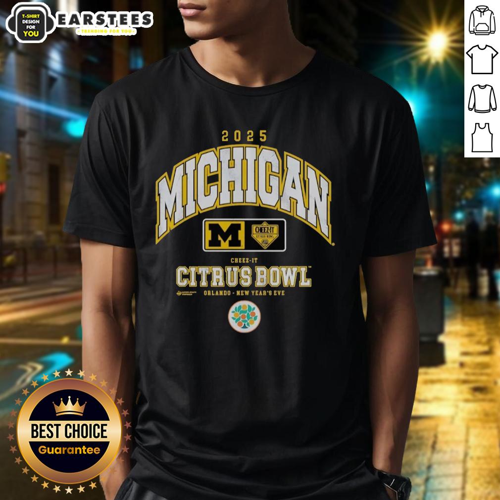 Awesome Michigan Wolverines Cheez-It Citrus Bowl 2025 T-Shirt
