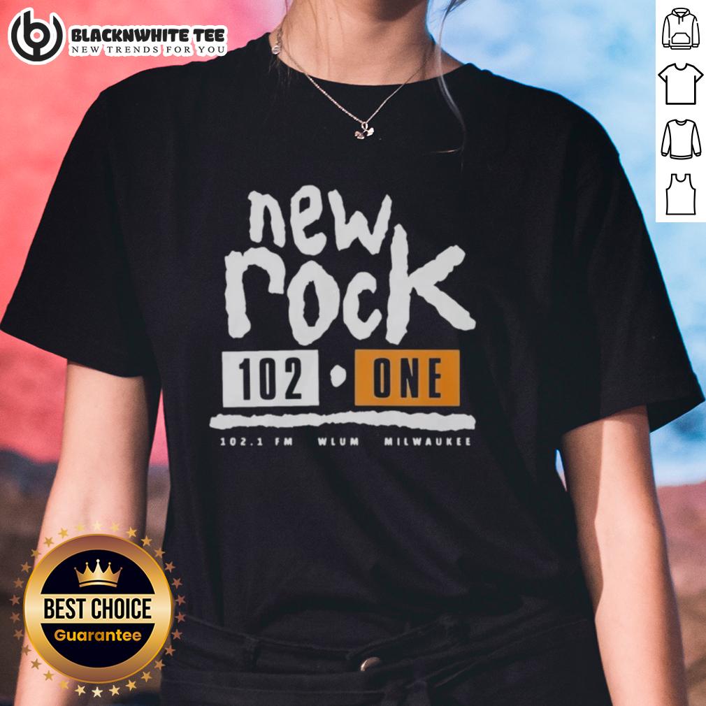 Original New Rock 102 One Milwaukee T-Shirt - Image 3