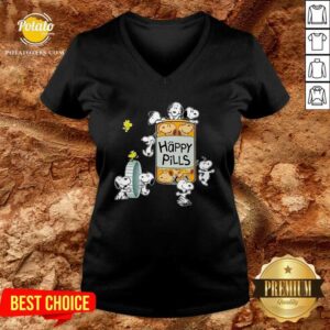 Alternative view of Awesome Snoopy And Woodstock Happy Pills Shirt