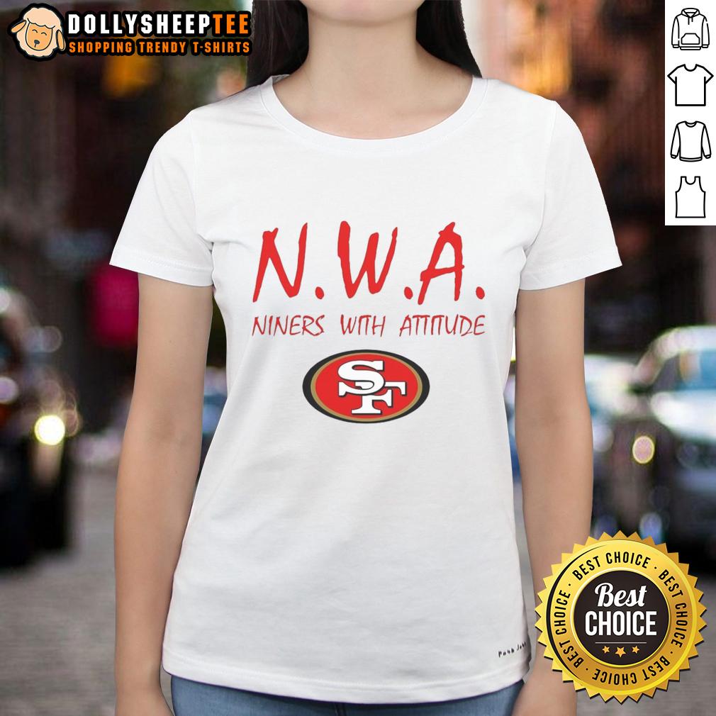 Good San Francisco 49ers N.W.A Niners With Attitude T-Shirt - Image 3