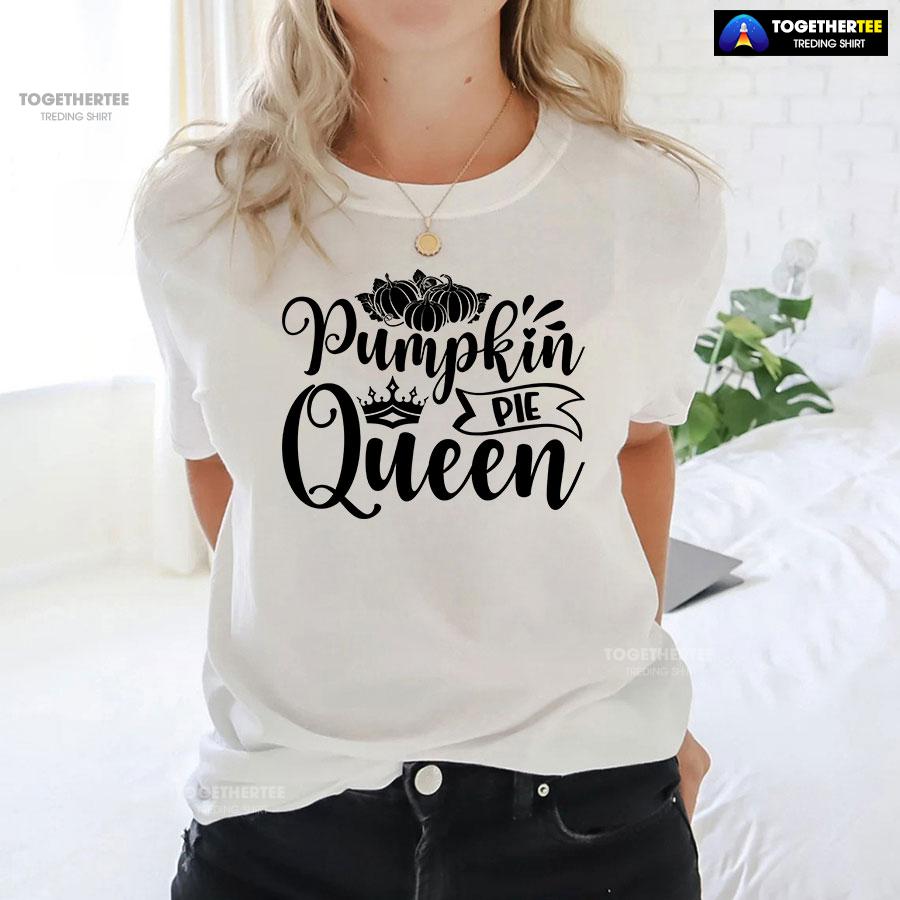 Pumpkin Pie Queen T-Shirt - Image 3