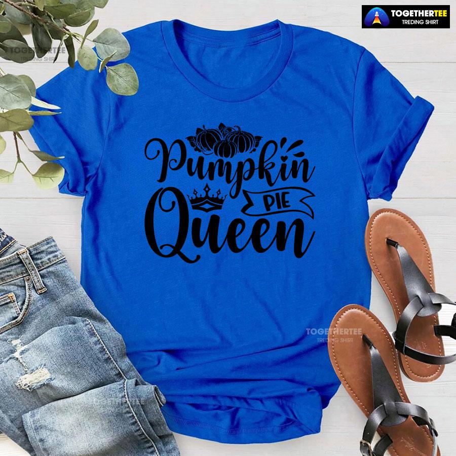 Pumpkin Pie Queen T-Shirt - Image 7