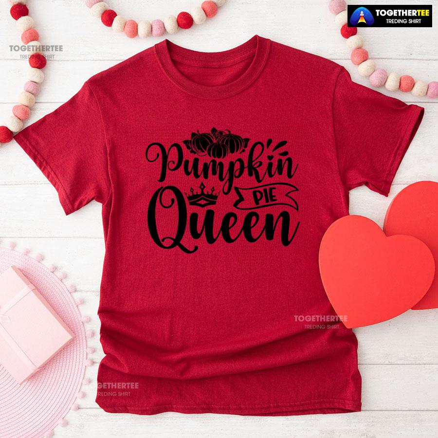 Pumpkin Pie Queen T-Shirt - Image 8