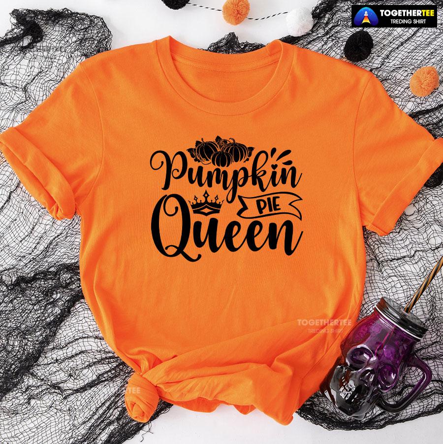 Pumpkin Pie Queen T-Shirt - Image 9