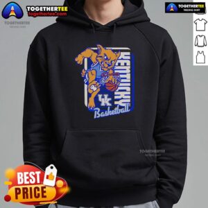 Alternative view of Official Kentucky Wildcats Basketball Mascot Dunk T-Shirt