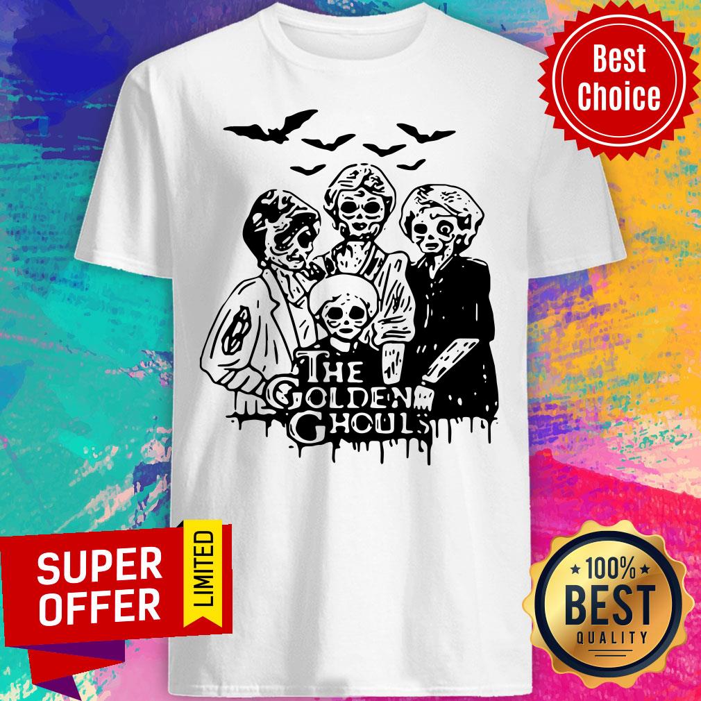 Awesome Halloween The Golden Ghouls Funny Shirt