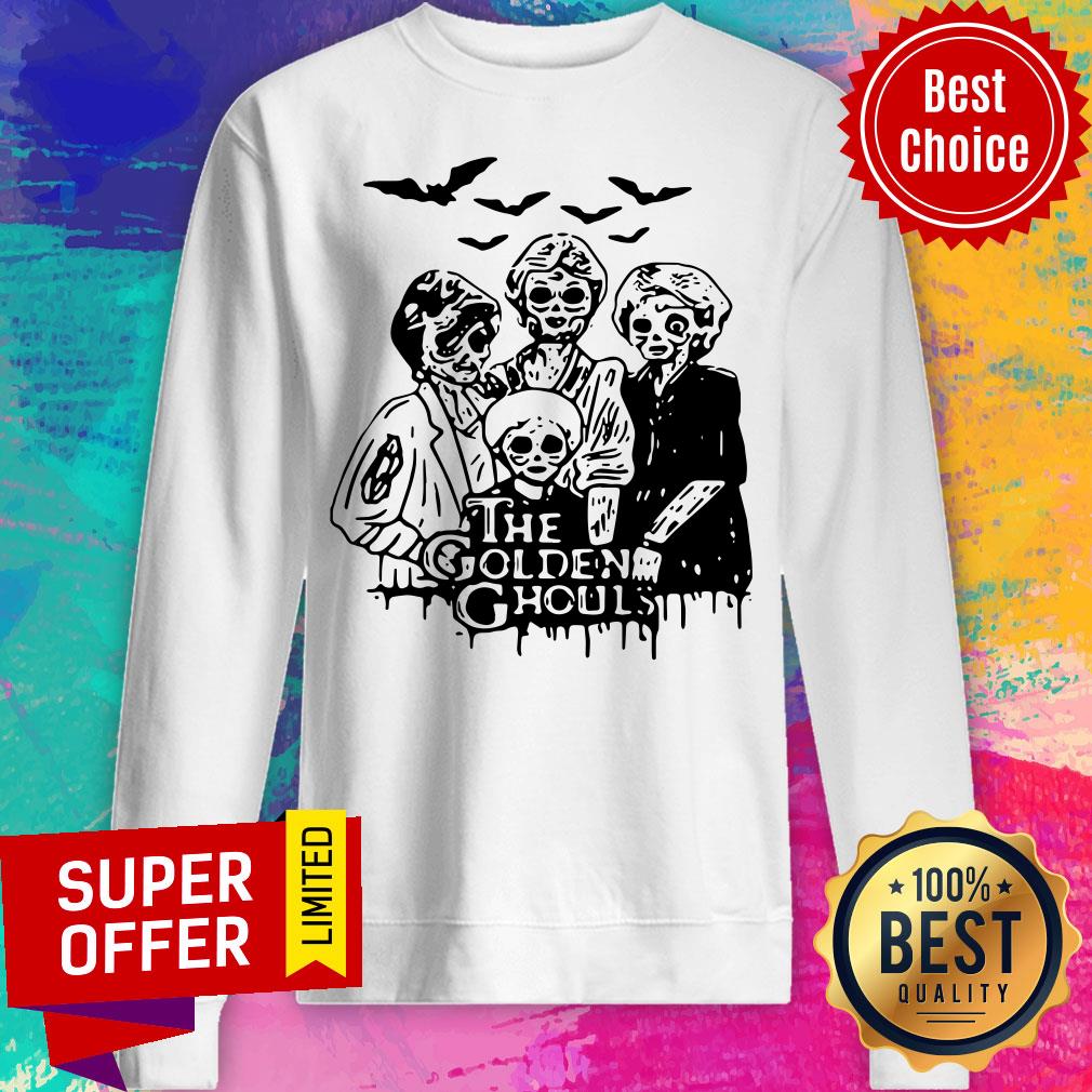 Awesome Halloween The Golden Ghouls Funny Shirt - Image 2
