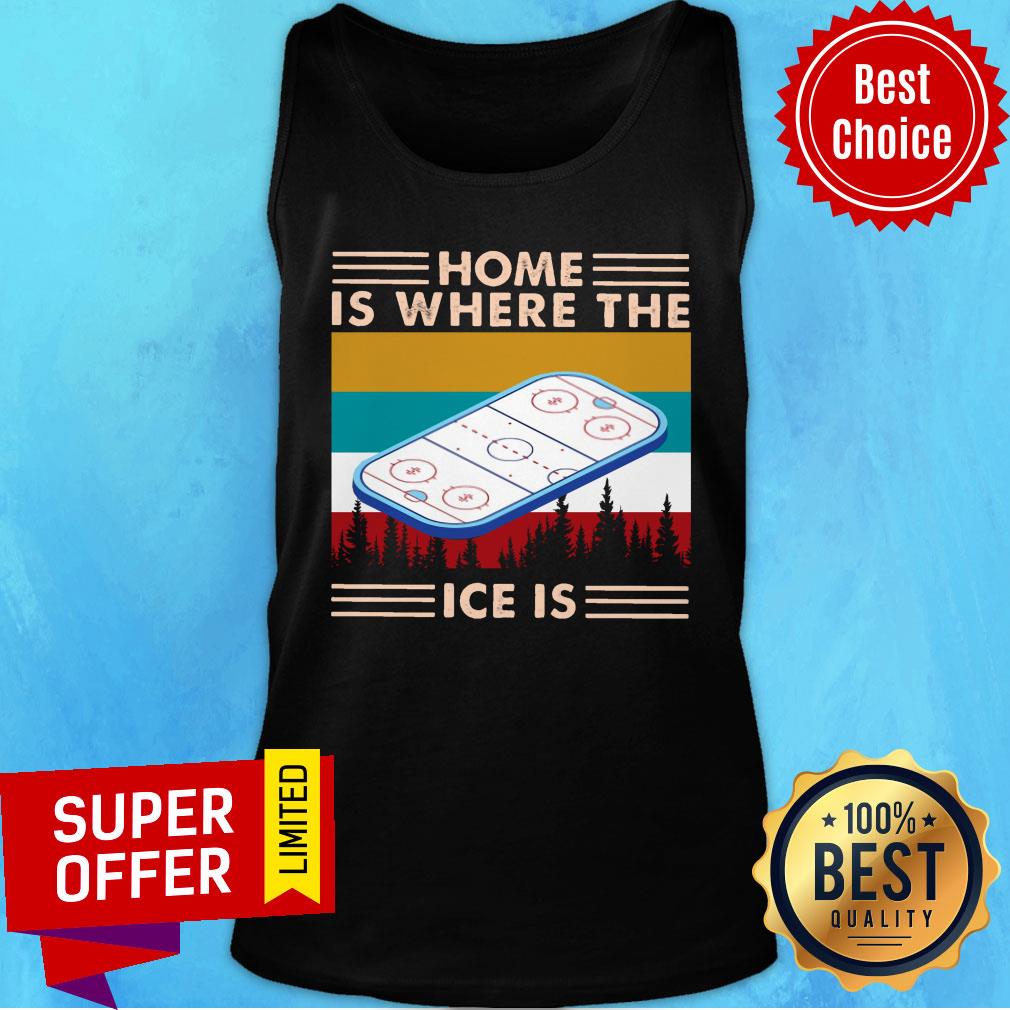 Home Is Where The Ice Is Vintage Retro Shirt - Image 4