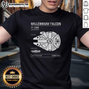 Good Star Wars Millennium Falcon YT-1300 Light Freighter T-Shirt