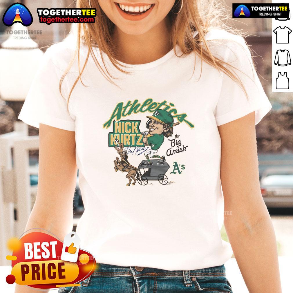 Nice Athletics Nick Kurtz The Big Amish T-Shirt - Image 3