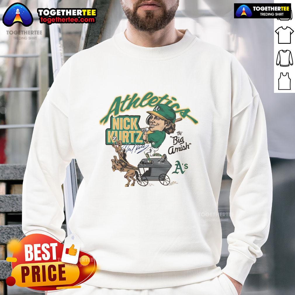 Nice Athletics Nick Kurtz The Big Amish T-Shirt - Image 5
