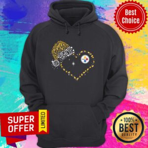 Alternative view of Good Santa Heaer Pittsburgh Steelers Diamond Shirt