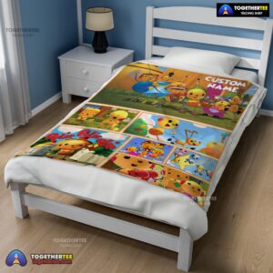 Alternative view of Official Cartoon Rolie Polie Olie Blanket Fleece Customized Blanket
