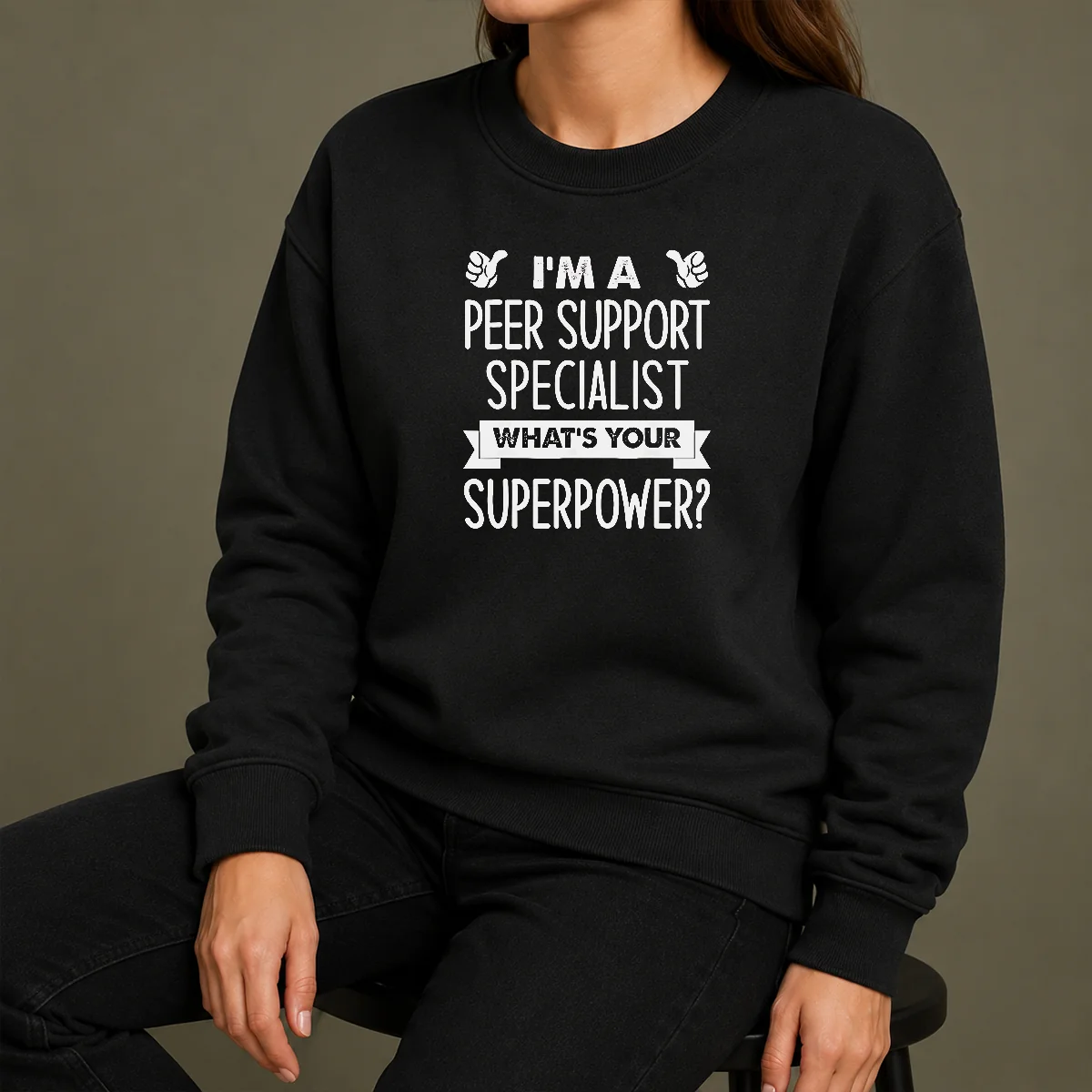 Top Good I'm A Peer Support Specialist What's Your Superpower Shirt - Image 7
