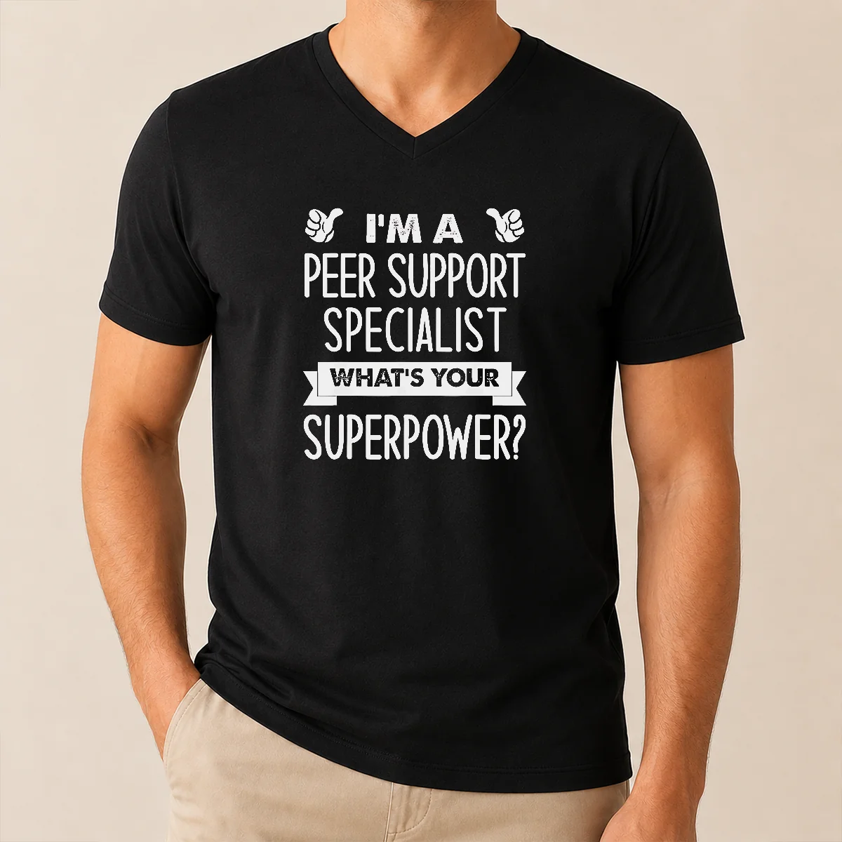 Top Good I'm A Peer Support Specialist What's Your Superpower Shirt - Image 2