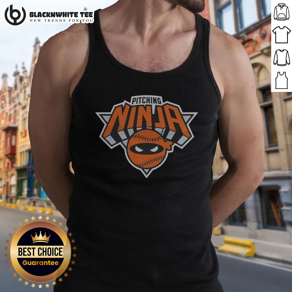 Awesome New York Knicks Pitching Ninja Shirt - Image 5