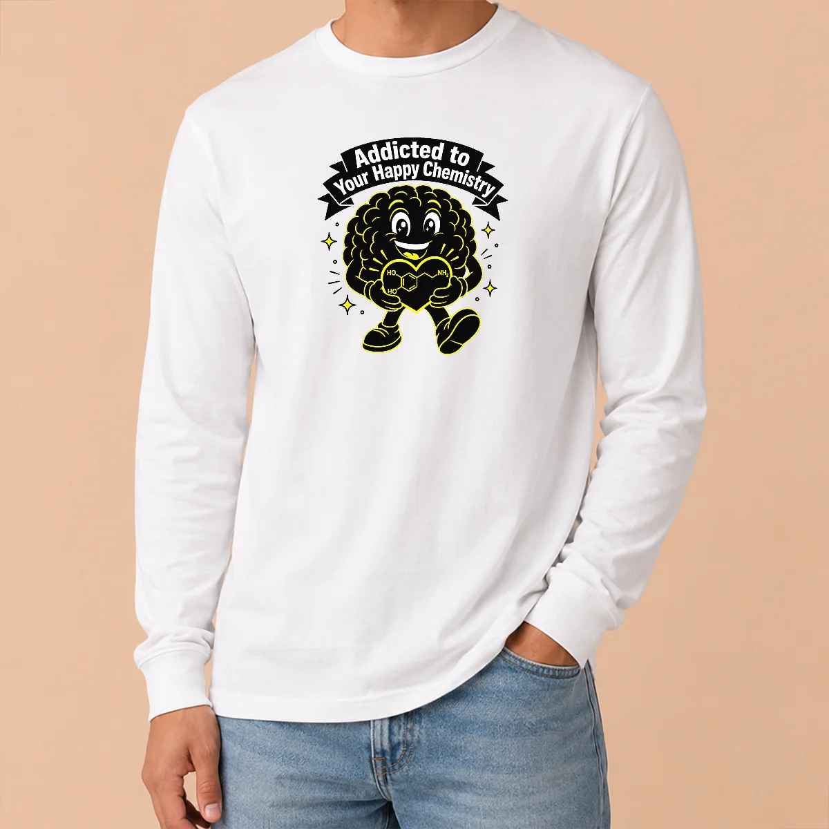 Top Dopamine Addicted To You Silhouette For Couples Shirt - Image 6
