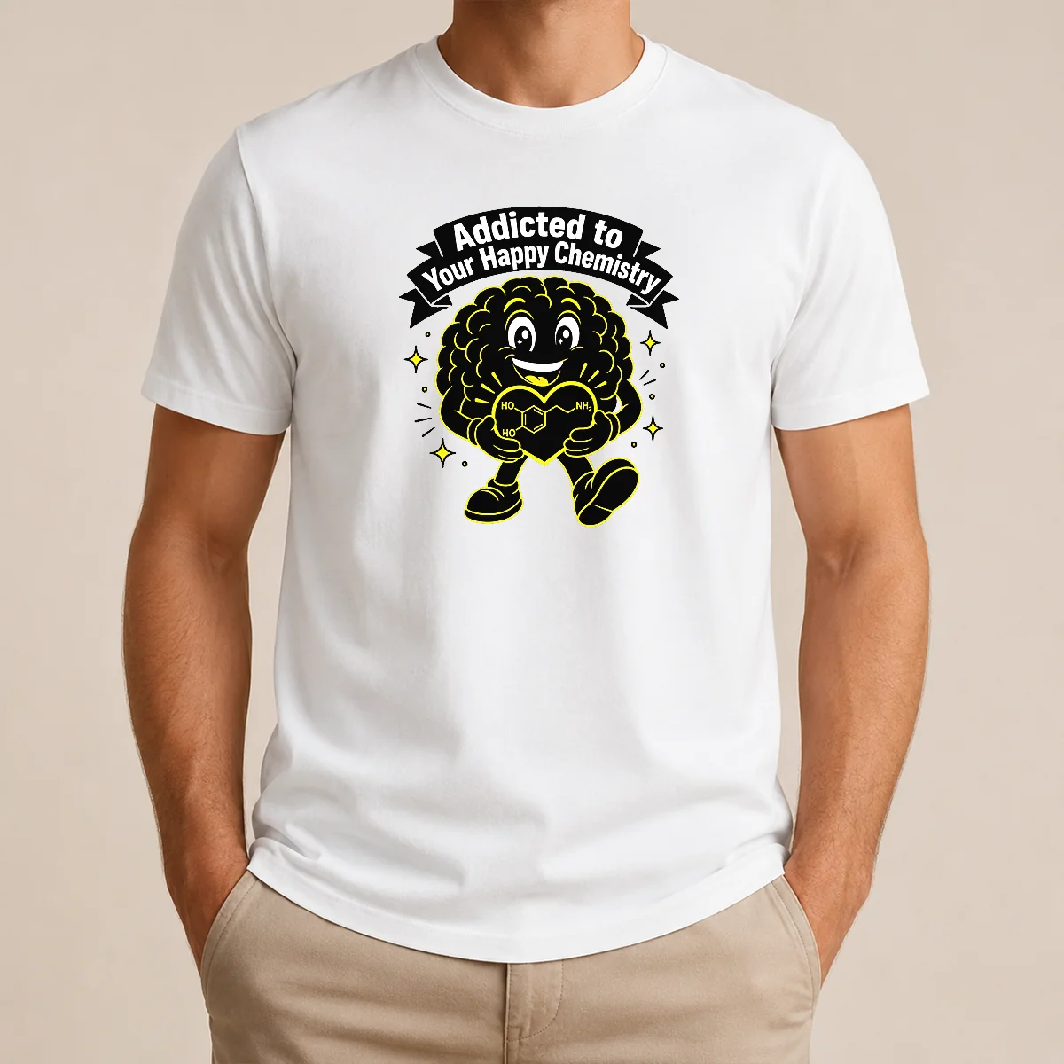 Top Dopamine Addicted To You Silhouette For Couples Shirt