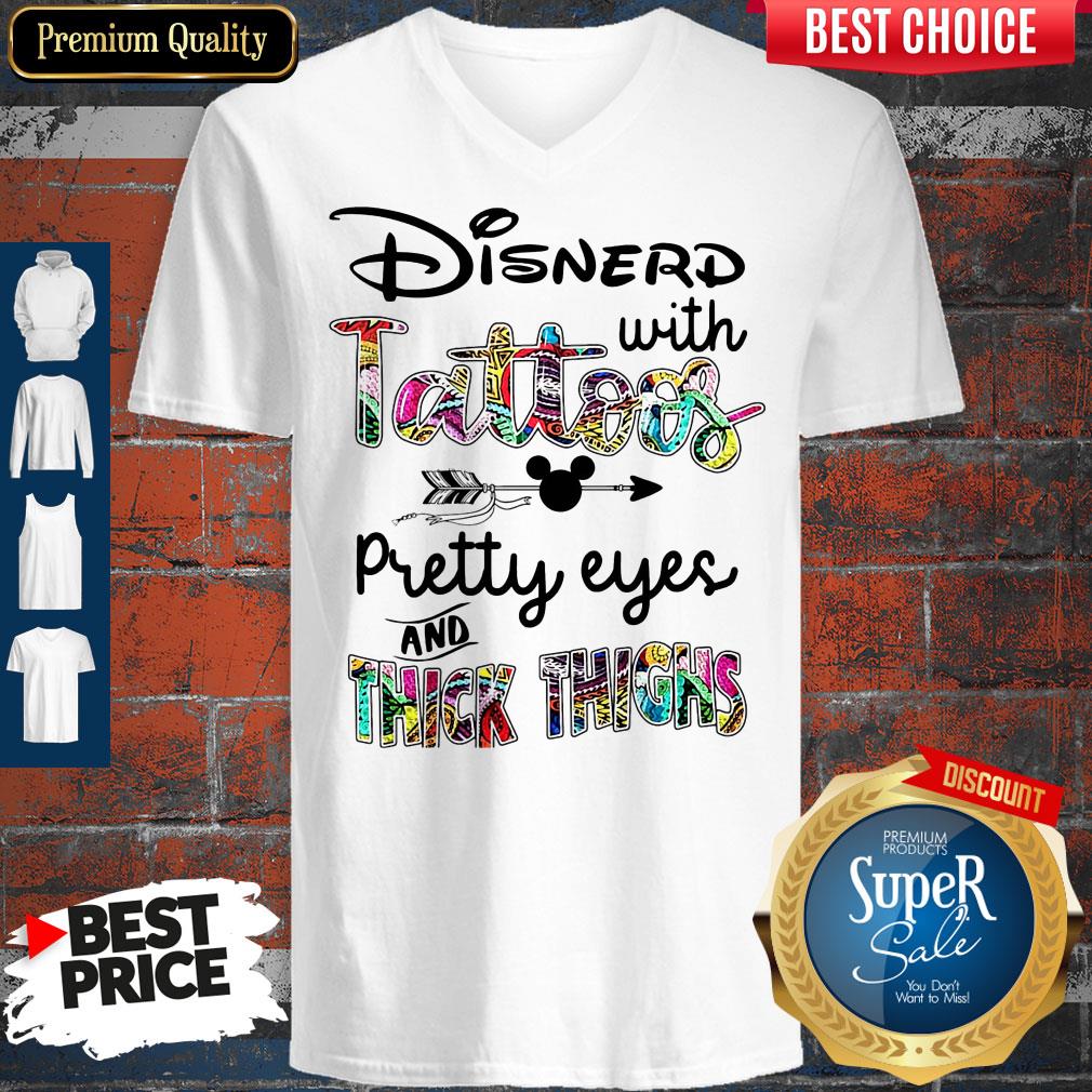 Awesome Disnerd With Tattoos Shirt - Image 2