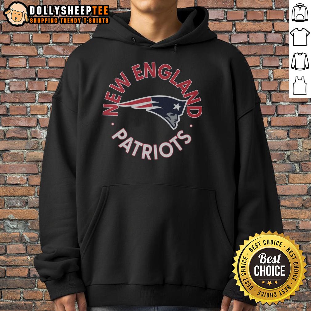 Original New England Patriots Circle T-Shirt - Image 2