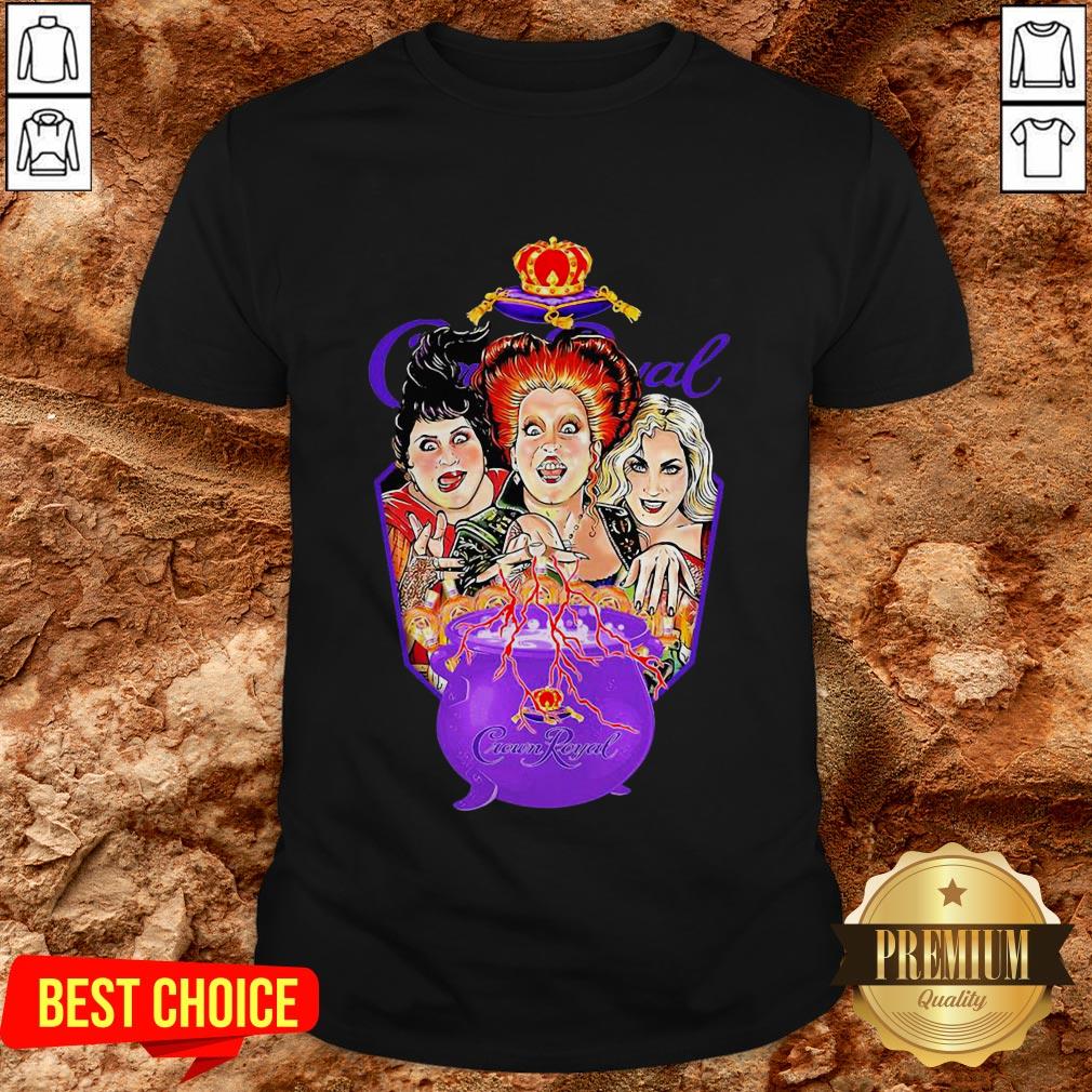 Perfect Hocus Pocus Crown Royal Shirt