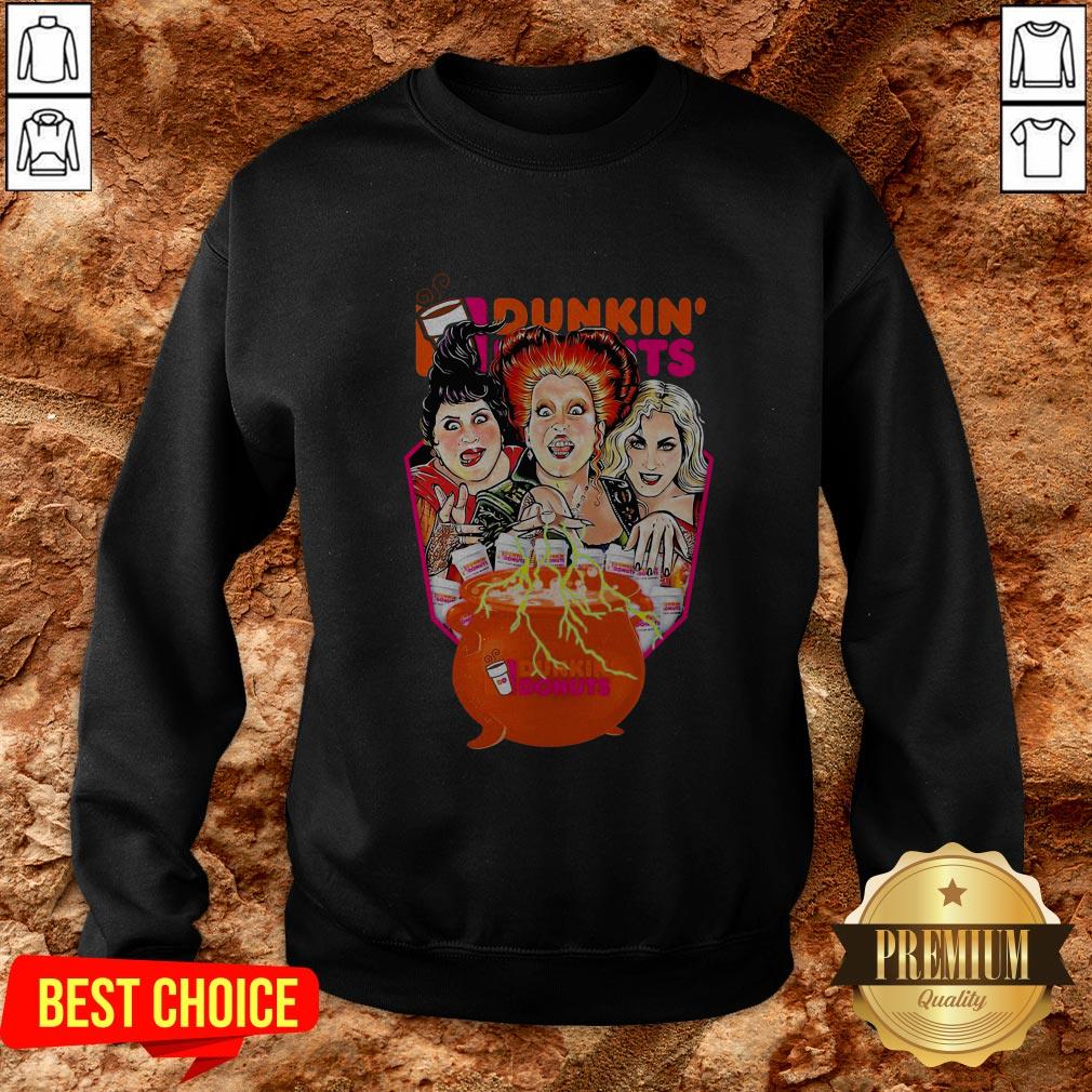 Top Hocus Pocus Dunkin Donuts Shirt - Image 4