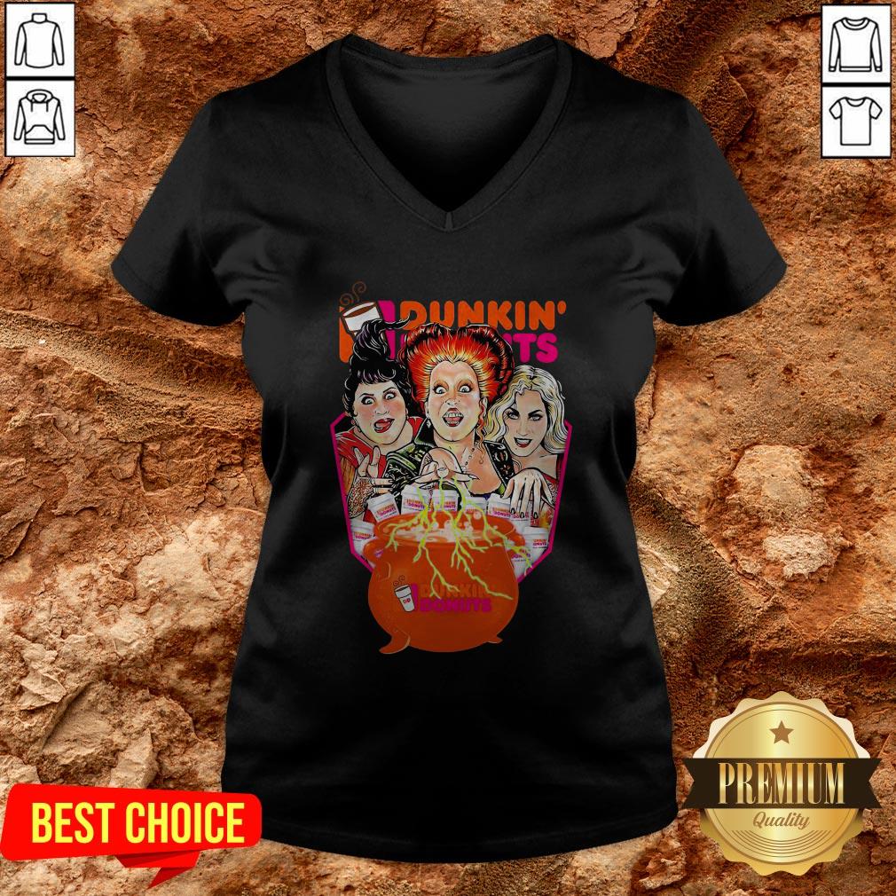 Top Hocus Pocus Dunkin Donuts Shirt - Image 2