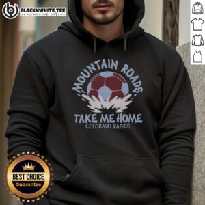Alternative view of Pretty Colorado Rapids Mountain Roads Take Me Home T-Shirt
