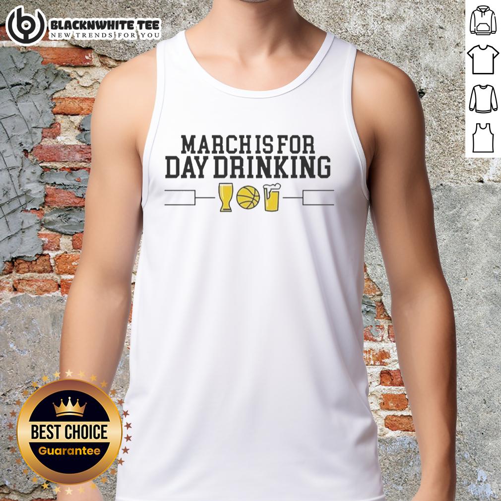 Hot March Is For Day Drinking T-Shirt - Image 4
