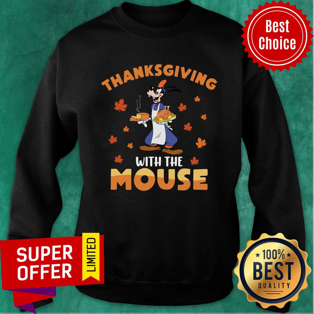 Goofy Dog Thanksgiving With The Mouse Shirt - Image 5