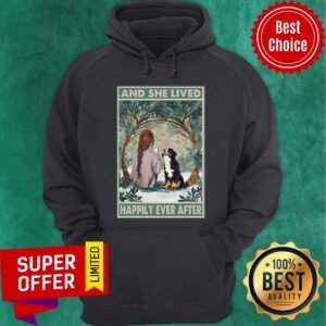 Alternative view of Sennenhund Berner And She Lived Happily Ever After Shirt