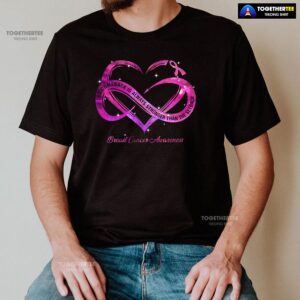 Alternative view of The Comeback is Always Stronger Than The Setback Breast Cancer Awareness T-Shirt