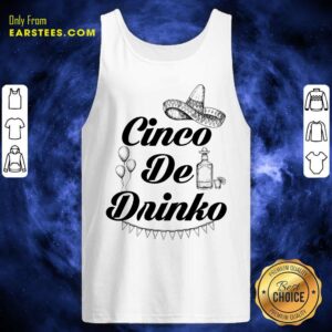Alternative view of Excellent Cinco De Drinko Tequila Shirt