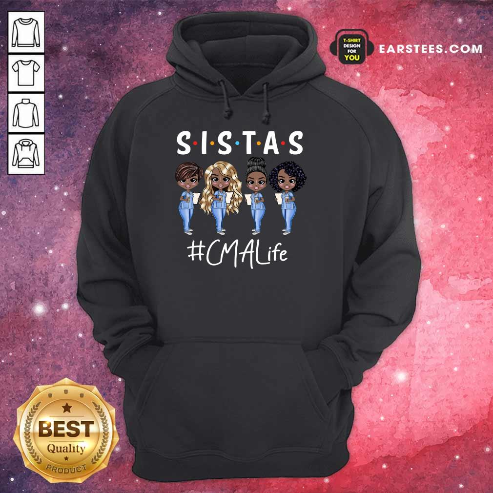 Funny CMA Life Sistas Colored Nurse Shirt - Image 4