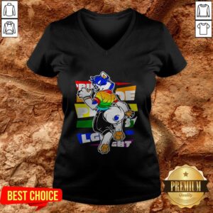 Alternative view of Happy Martin The LGBT Pride Husky Shirt