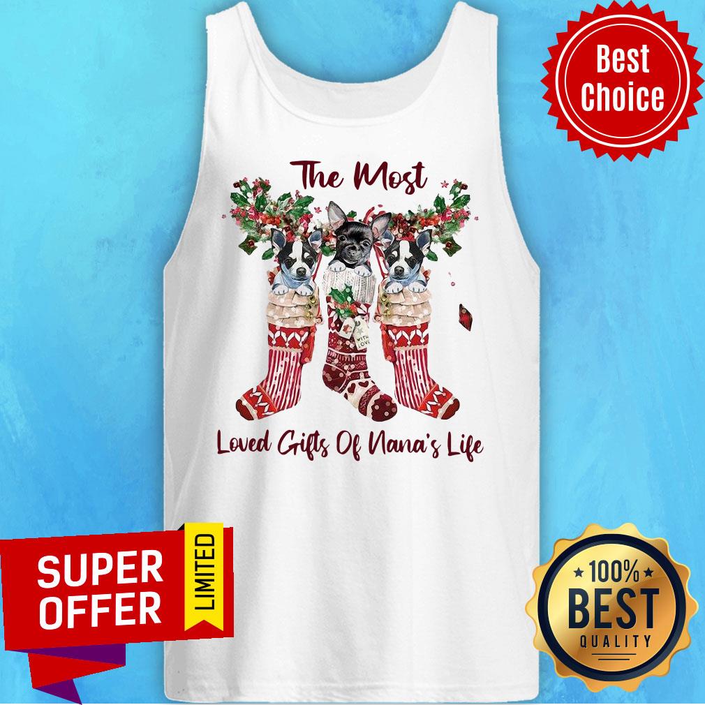 Top The Most Loved Gifts Of Nana’s Life Christmas Shirt - Image 3