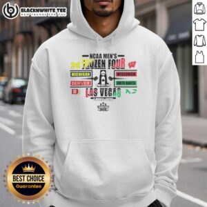 Alternative view of Awesome NCAA Hockey 2026 Frozen Four Las Vegas T-Shirt