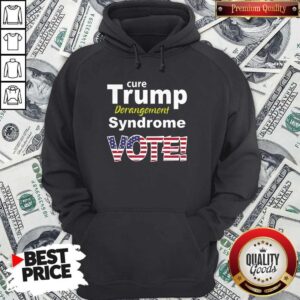 Alternative view of Cure Trump Derangement Syndrome Vote Shirt