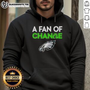 Alternative view of Official Philadelphia Eagles A Fan Of Change T-Shirt