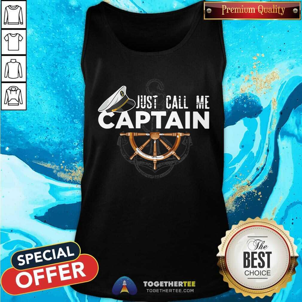 Just Call Me Captain Shirt - Image 5
