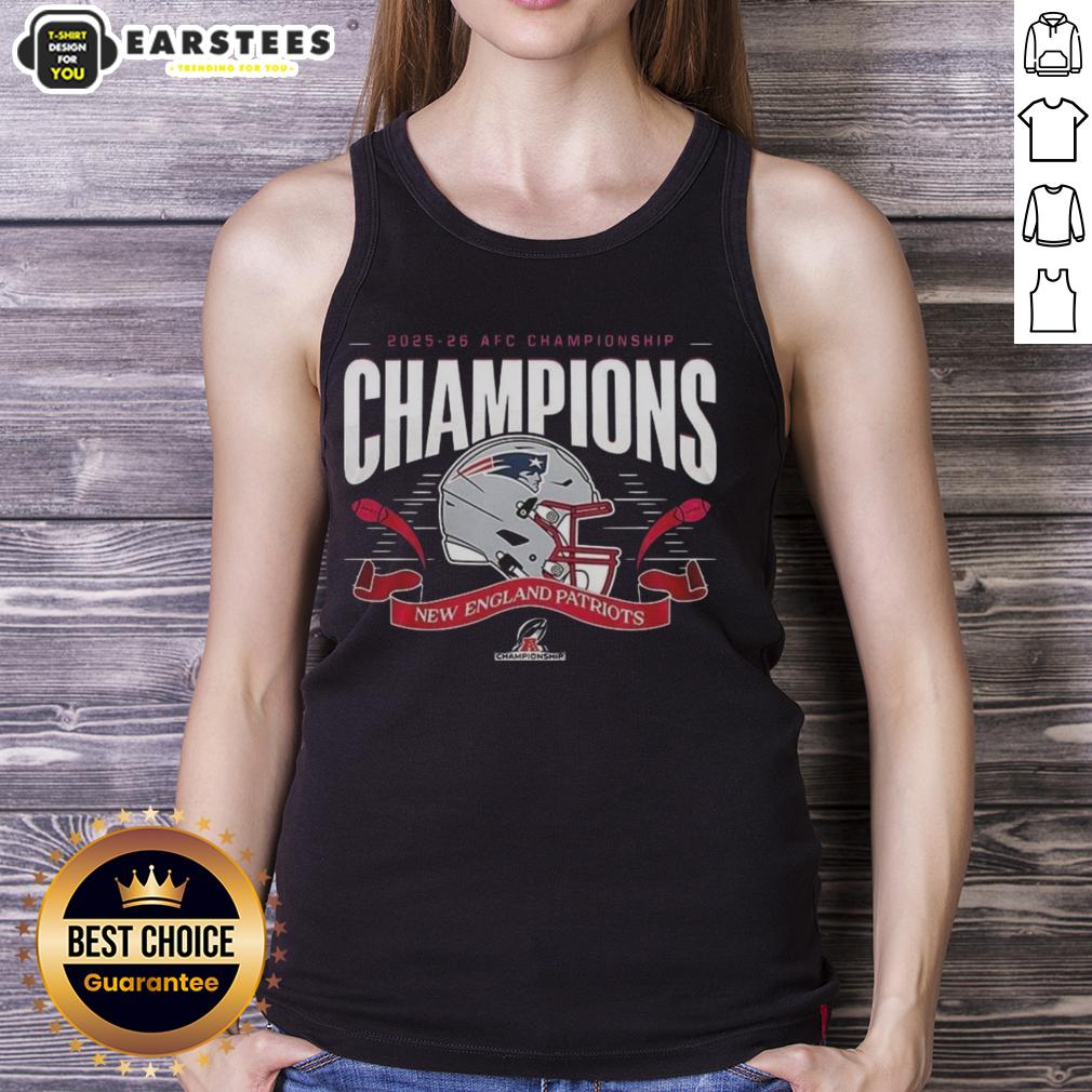 Premium New England Patriots 2025-2026 AFC Championship Champions T-Shirt - Image 4