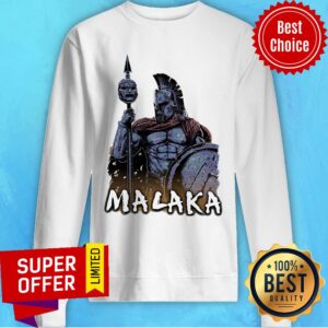 Alternative view of Funny Spartan 200 Malaka Shirt