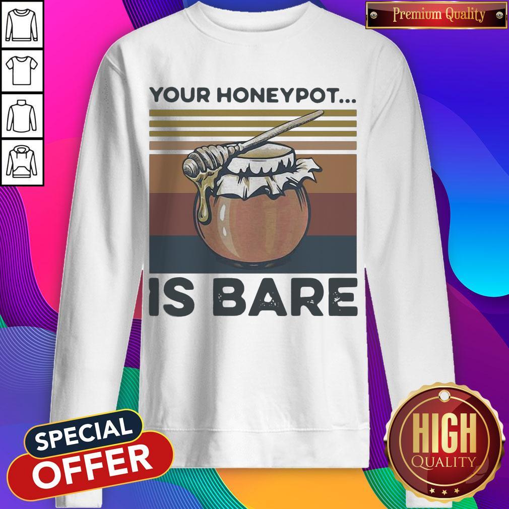 Your Honeypot Is Bare Beekeeper Vintage Shirt - Image 4