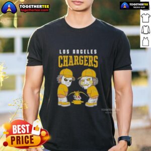 Official Los Angeles Chargers X Michael Myers And Billy Puppet Piss On Las Vegas Raiders Denver Broncos T-Shirt