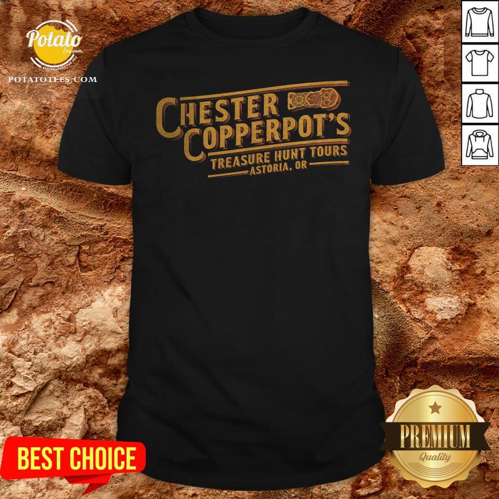 Chester Copperpot’s Treasure Hunt Tours In Astoria Or Shirt