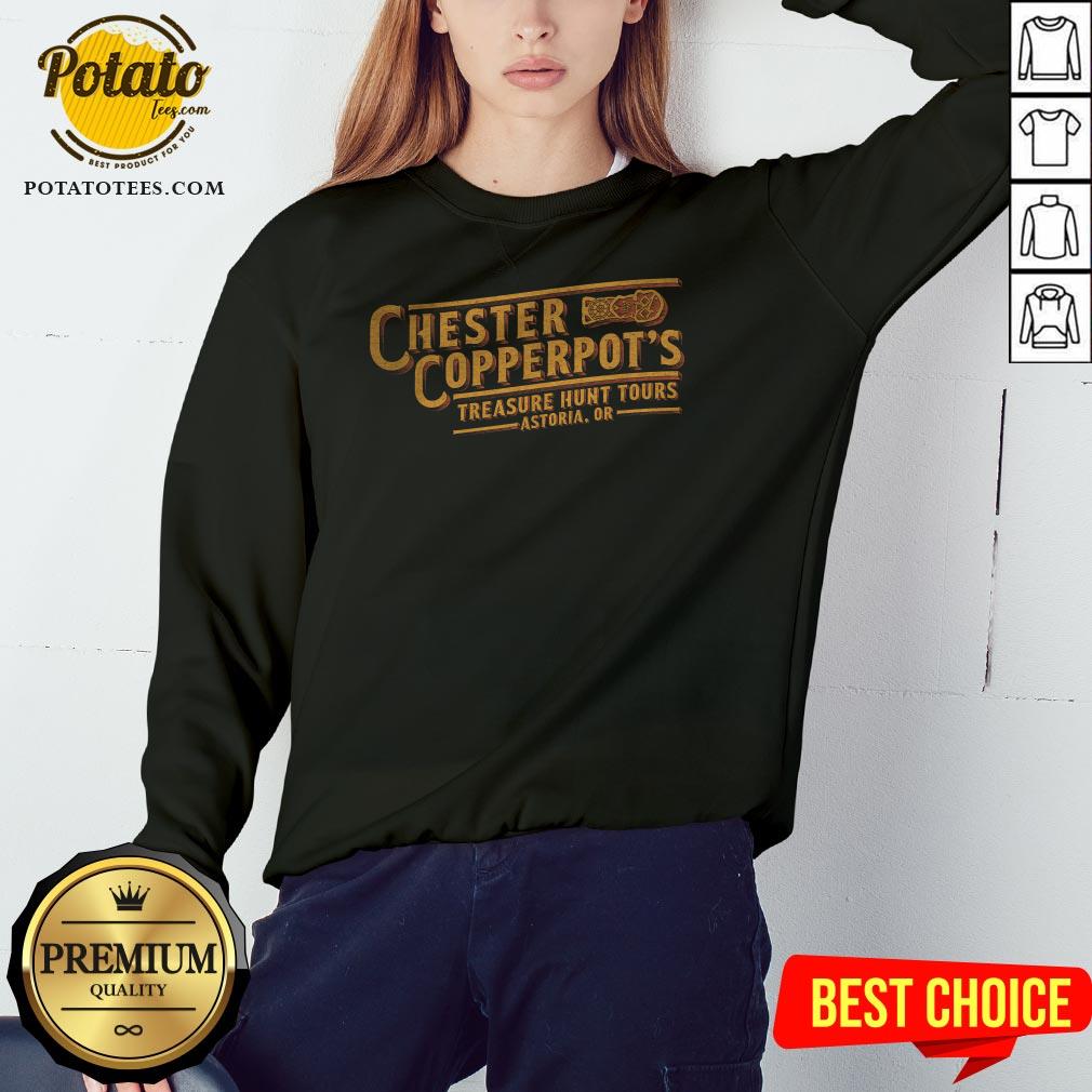 Chester Copperpot’s Treasure Hunt Tours In Astoria Or Shirt - Image 4