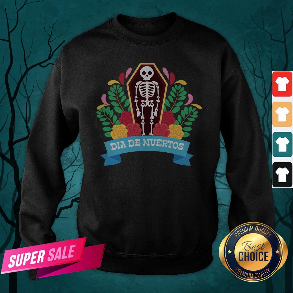 Skeleton Dia De Muertos Day Of The Dead Shirt - Image 2