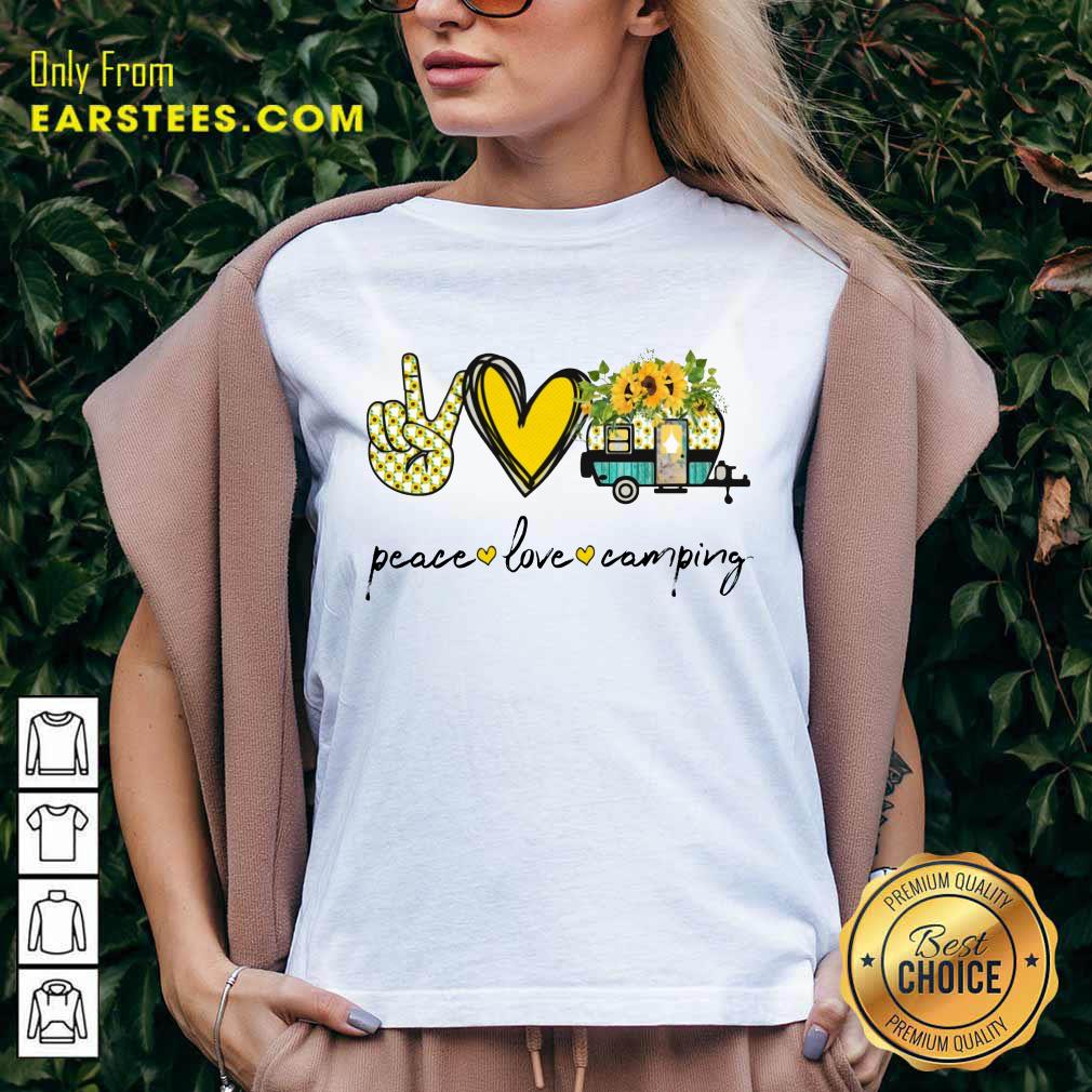 Top Peace Love Camping Shirt - Image 5