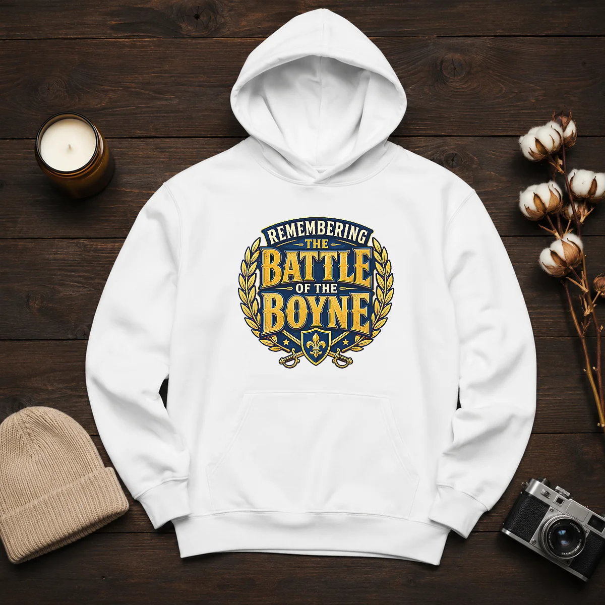 Original Pride In History Typography For Battle Of The Boyne Shirt - Image 6