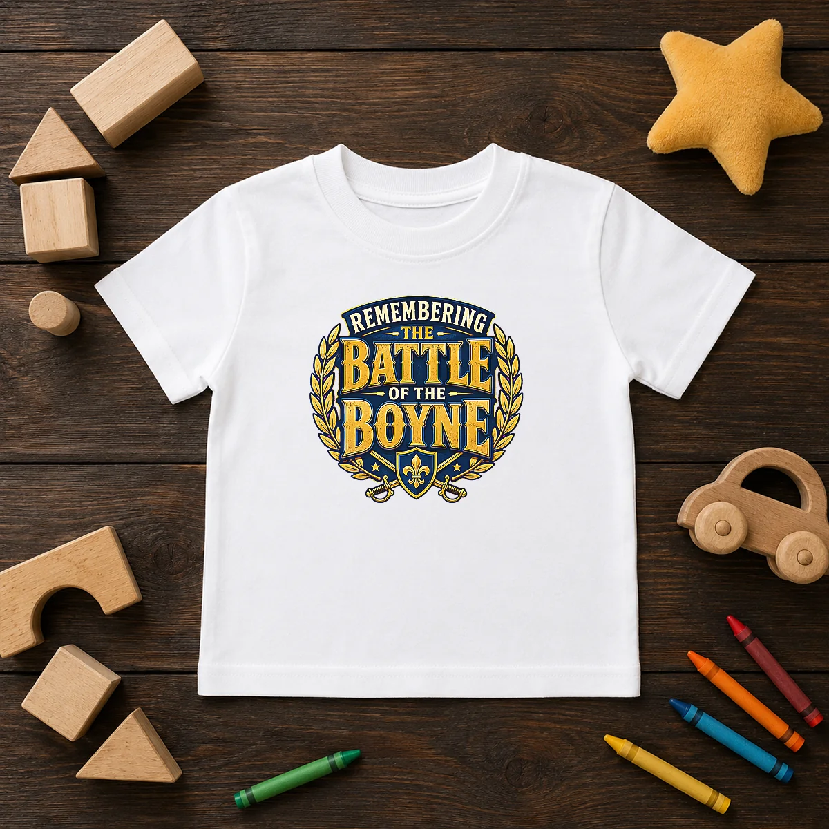 Original Pride In History Typography For Battle Of The Boyne Shirt - Image 9